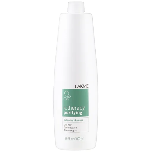 Шампунь балансувальний для жирного волосся, 1000 мл 43213 Balancing shampoo Purifying K.Therapy LAKME
