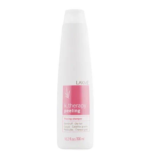 Шампунь проти лупи для жирного волосся, 300 мл 43612 Peeling shampoo Oily Hair Peeling K.Therapy LAKME