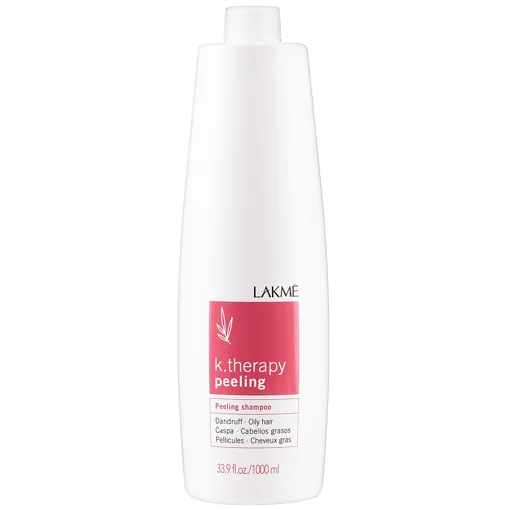 Шампунь проти лупи для жирного волосся, 1000 мл 43613 Peeling shampoo Oily Hair Peeling K.Therapy LAKME