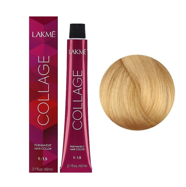 10/30 Платновий блондин золотистий  Крем-фарба для волосся стійка, 60 мл Permanent Hair Color COLLAGE LAКME