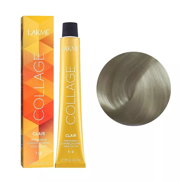 12/72 Суперосвітлюючий світло-білявий синьо-фіолетовий  Крем-фарба для волосся стійка, 60 мл Permanent Hair Color COLLAGE LAКME