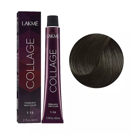 6/00 Темний блондин натуральний  Крем-фарба для волосся стійка, 60 мл Permanent Hair Color COLLAGE LAКME