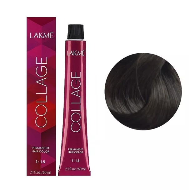 6/30 Темний блондин золотистий  Крем-фарба для волосся стійка, 60 мл Permanent Hair Color COLLAGE LAКME