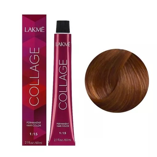 8/44  Світлий блондин мідний інтенсивний  Крем-фарба для волосся стійка, 60 мл Permanent Hair Color COLLAGE LAКME