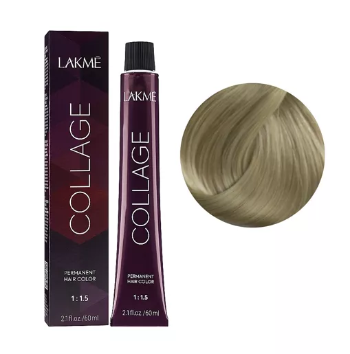 9/00 Дуже світлий блондин натуральний  Крем-фарба для волосся стійка, 60 мл Permanent Hair Color COLLAGE LAКME