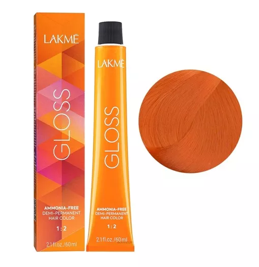 0/40 Мідний MIX (мікстон) Фарба для тонування волосся без аміаку, 60мл Demi-permanent Hair Color GLOSS LAKME 