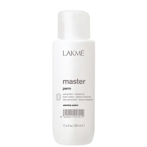 Лосьйон для хімічної завивки №0 жорсткого волосся, 500 мл 45701 Resistant Hair &quot;0&quot; Waving Lotion Master Perm LAKME