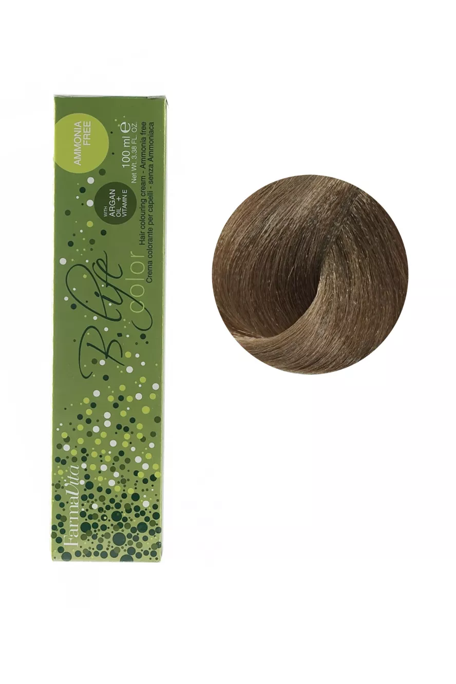 7/0 блондин Фарба для волосся  без аміаку 100 мл.B.Life Color FarmaVita