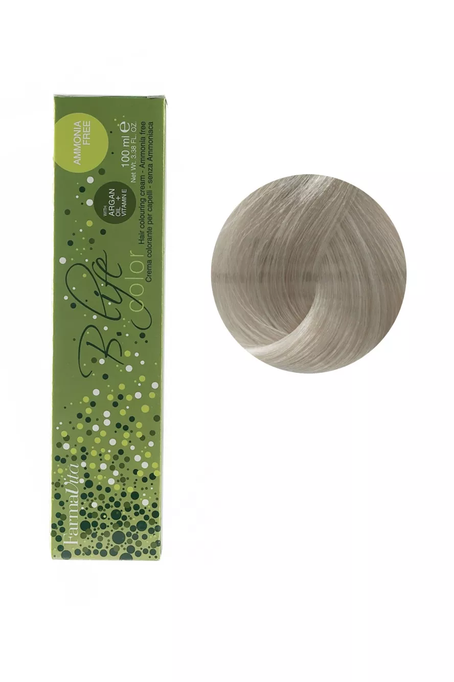 9/02 дуже світлий бдондин перламутровий Фарба для волосся  без аміаку 100 мл.B.Life Color FarmaVita