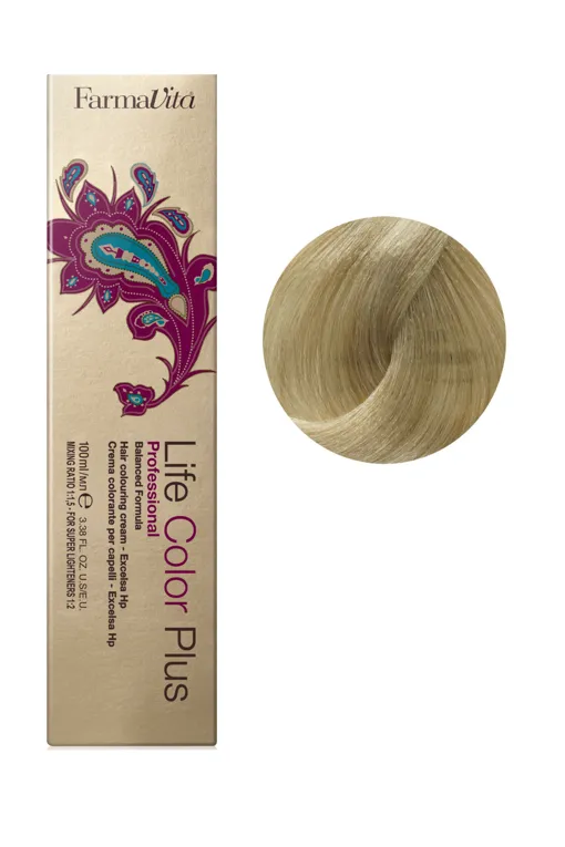 10/0 платиновий блондин Фарба для волосся 100 мл.Life Color Plus FarmaVita