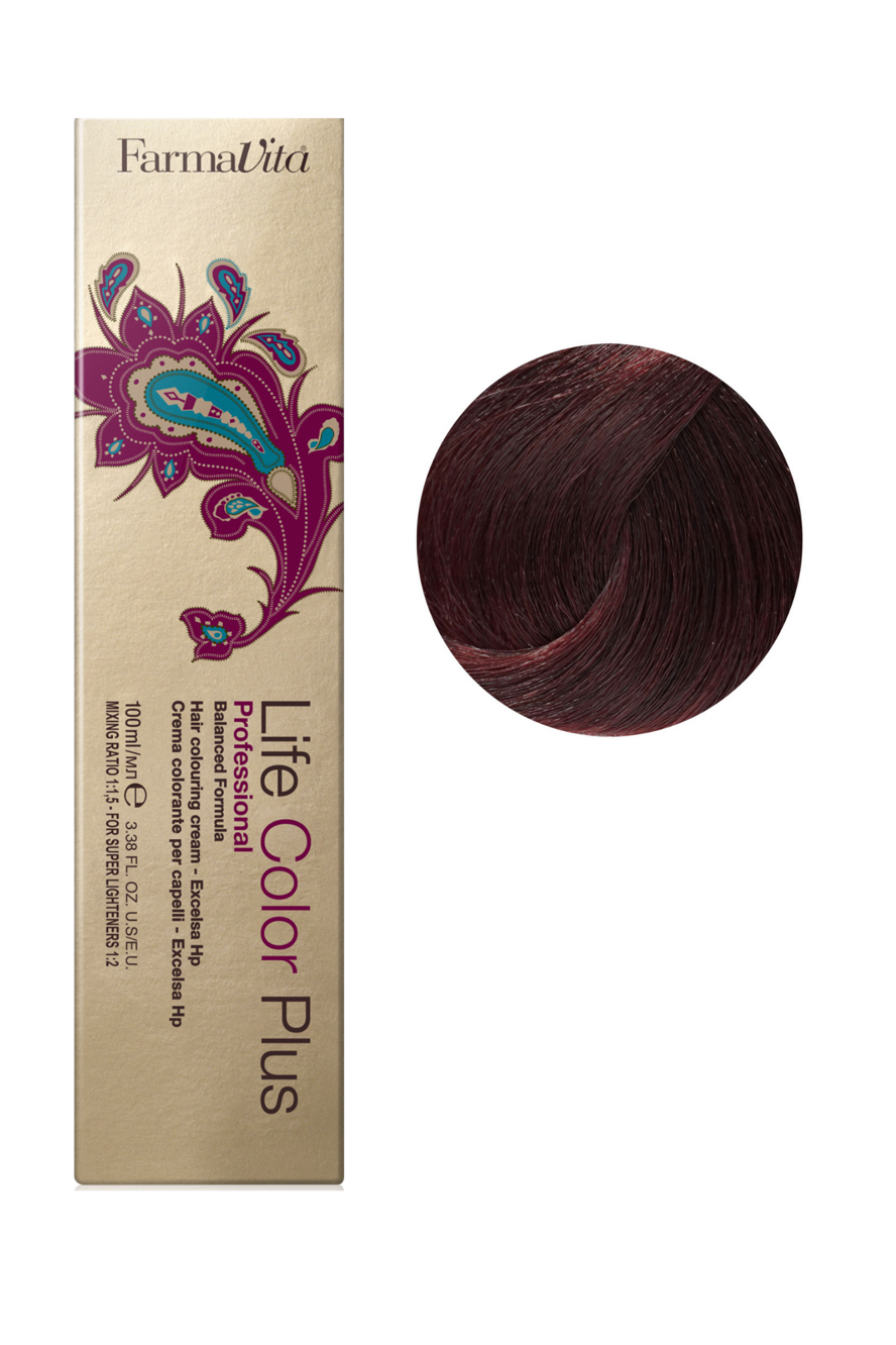 6/62 темний блондин фіолетово-червоний Фарба для волосся 100 мл.Life Color Plus FarmaVita
