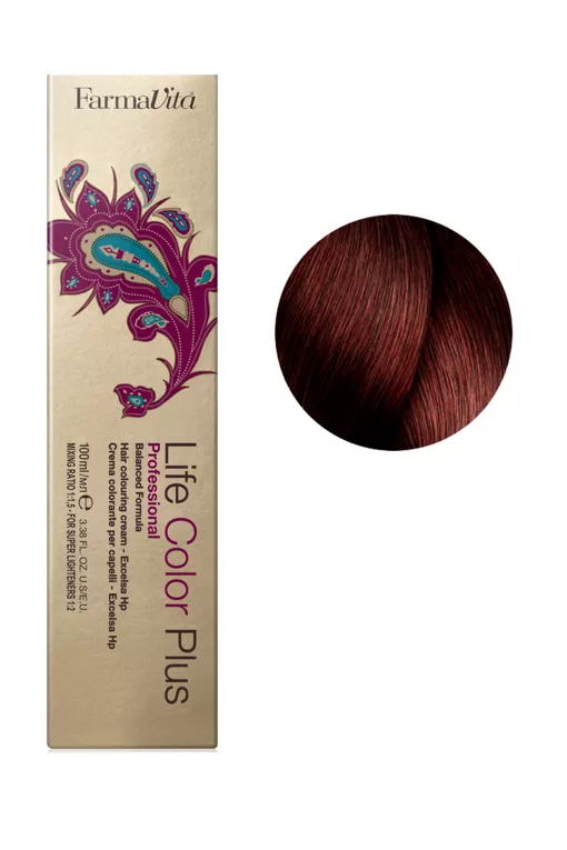 6/64 темний блондин червоно-міднийФарба для волосся 100 мл. Life Color Plus FarmaVita