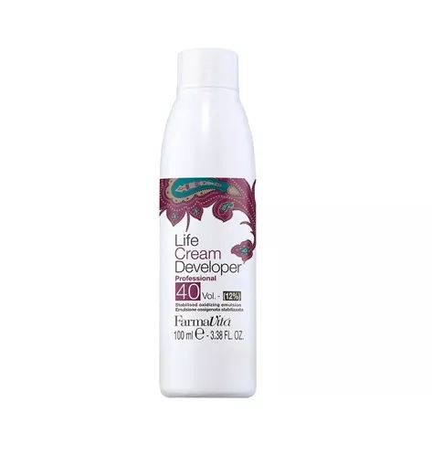 Окислювач-емульсія 100мл 12% Cream Developer LIFE COLOR PLUS FARMAVITA 
