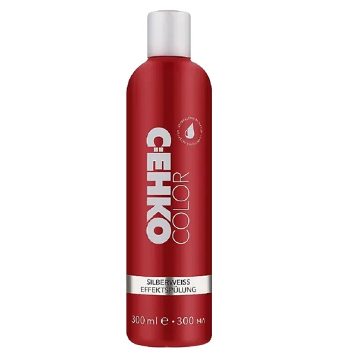 Зільбервайс сріблясто-білий ополіскувач для нейтралізації жовтизни  300мл Color Silberweiss Effektspulung  C:EHKO 