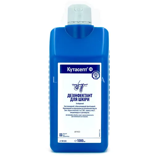 Кутасепт Ф  Дезінфікуючий засіб для обробки рук і шкіри, 1000 мл