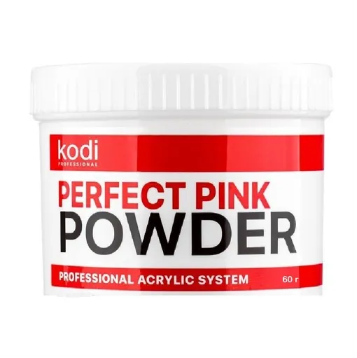 Акрилова пудра, 60 г Колір: Рожево-прозорий базовий Perfect Pink Basic Аcryl Powder  KODI Professional