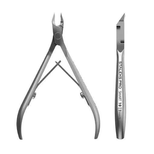 Кусачки професійні для шкіри (ріжуча частина -3 мм) SMART NS-10-3 STALEKS PRO