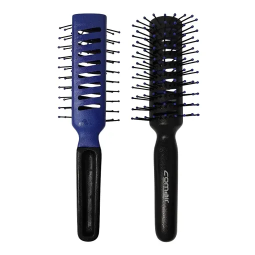 Щітка для волосся антистатична Tunnel Static Free (синя) 3020425/721106 Comair Germany