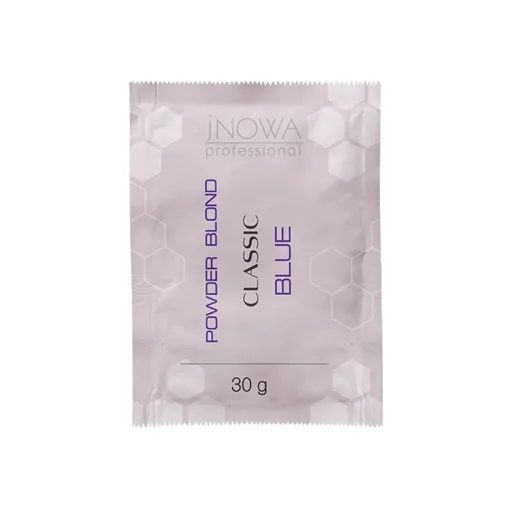 Освітлювальна пудра з антижовтим ефектом БЛАКИТНА (6 levels), 30 г Blue BLOND CLASSIC Powder Lightener jNOWA Professional