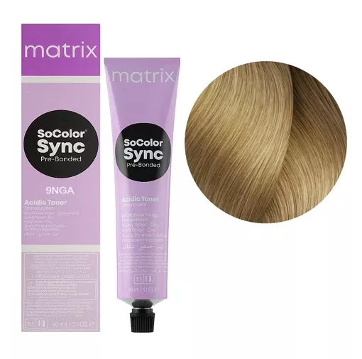 9NGA Кислотний тонер для волосся без аміаку, 90 мл  So-Color SYNC Acidic Toner  MATRIX (Термін до 11.2025)