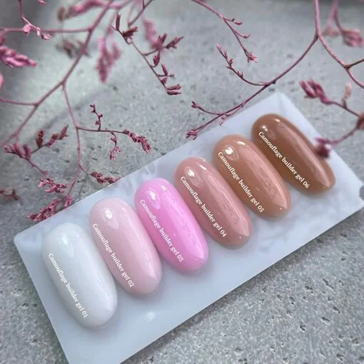 Гель камуфлюючий для нарощування нігтів, 30 мл №06 Builder Camouflage Gel NOTD