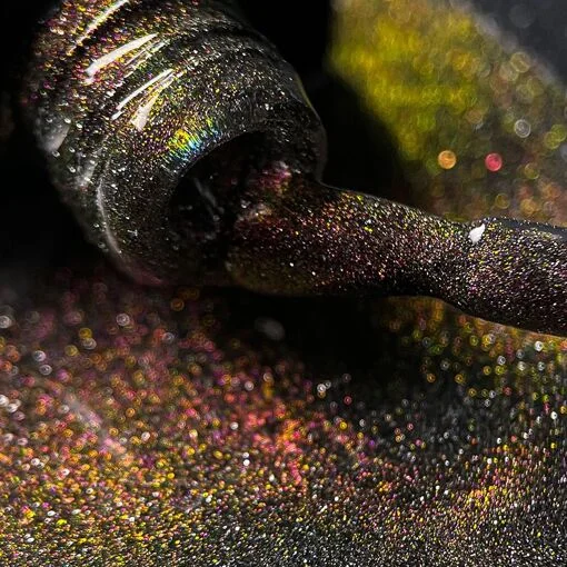 Гель-лак котяче око, світловідбиваючий, 10 мл №01 Cat eye Reflective Gel Polish NAILSOFTHENIGHT 