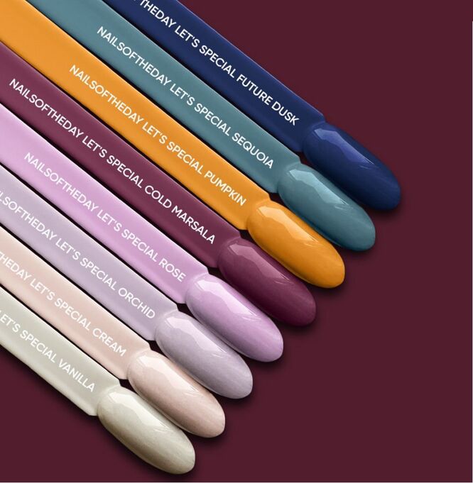 Гель-лак, 10 мл Let`s spesial CREAM Gel Polish NAILSOFTHEDAY