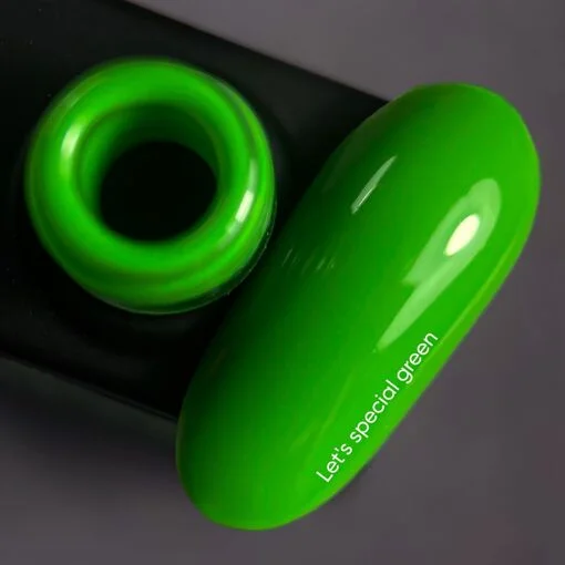 Гель-лак, 10 мл Let`s spesial GREEN Gel Polish NAILSOFTHEDAY 