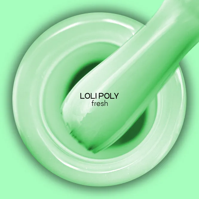 Кольорова полібаза, 15 мл №10 Loli Poly Base ADORE