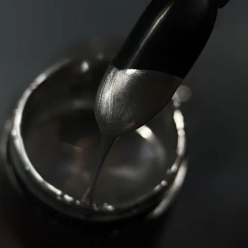 Гель-фарба для нігтів металізована, колір: Срібло, 5 мл Metallic Paint NAILSOFTHEDAY