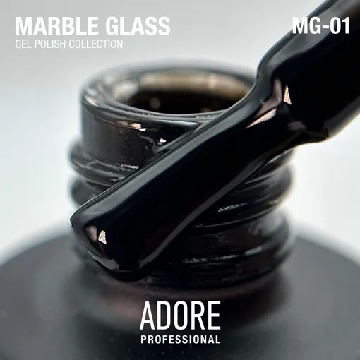 Гель-лак вітражний, 8 мл № MG-01 Marble Glass Gel Polish ADORE