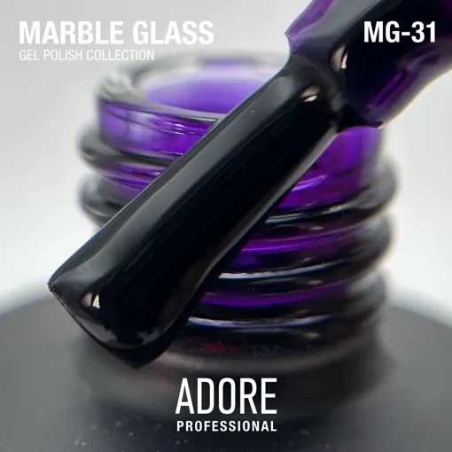 Гель-лак вітражний, 8 мл № MG-31 Marble Glass Gel Polish ADORE