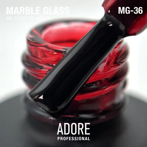 Гель-лак вітражний, 8 мл № MG-36 Marble Glass Gel Polish ADORE