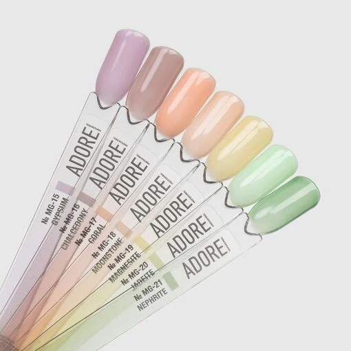 Гель-лак вітражний, 8 мл № MG-15 Marble Glass Gel Polish ADORE