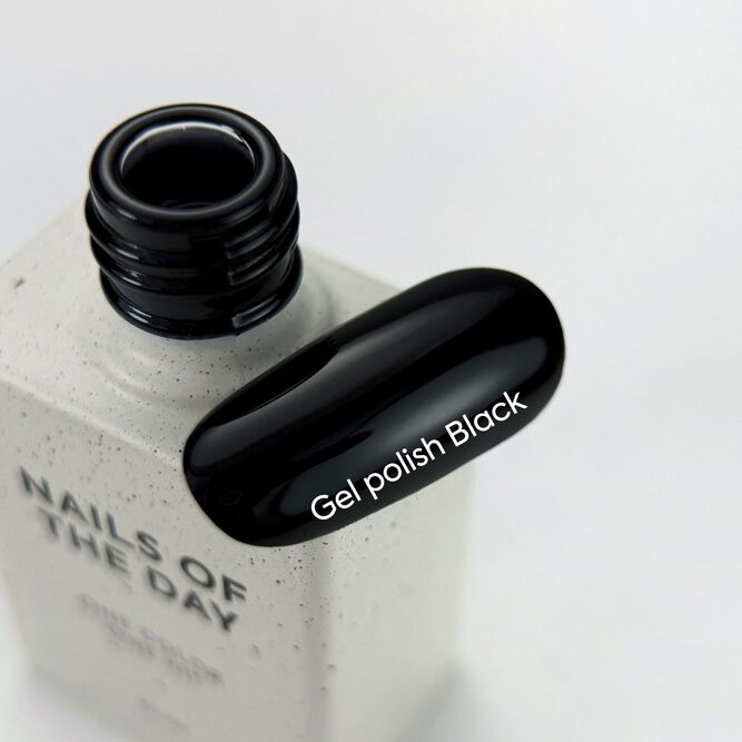 Гель-лак, 10 мл Let`s spesial BLACK /33 Gel Polish NAILSOFTHEDAY 