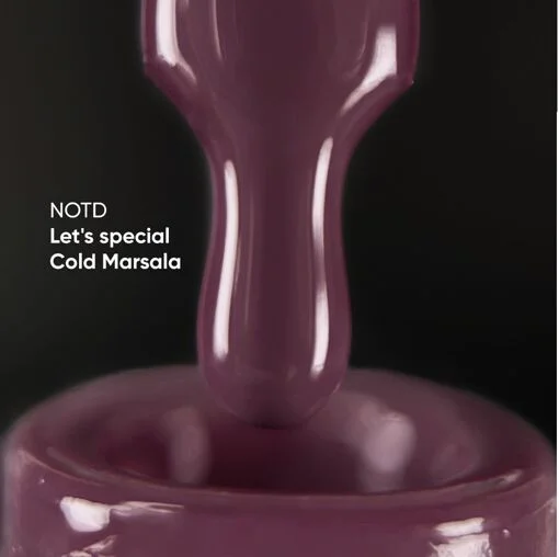 Гель-лак, 10 мл Let`s spesial COLD MARSALA Gel Polish NAILSOFTHEDAY 