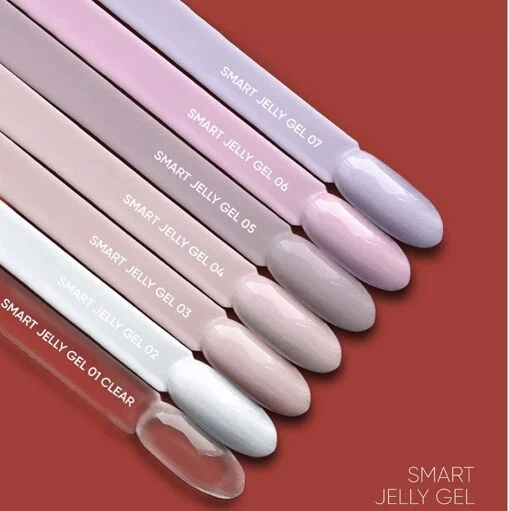 Гель-желе для нарощування нігтів, 15 мл №02 Колір: Білий Smart Jelly Gel NAILSOFTHEDAY