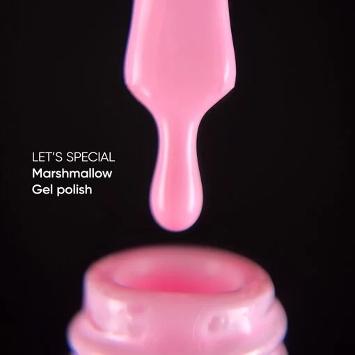 Гель-лак, 10 мл Let`s spesial MARSHMALLOW /205 Gel Polish NAILSOFTHEDAY 
