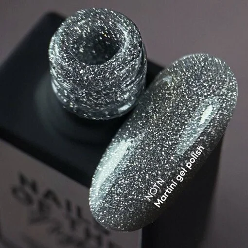 Гель-лак світловідбиваючий, 10 мл MARTINI Night Gel Polish NAILSOFTHEDAY 