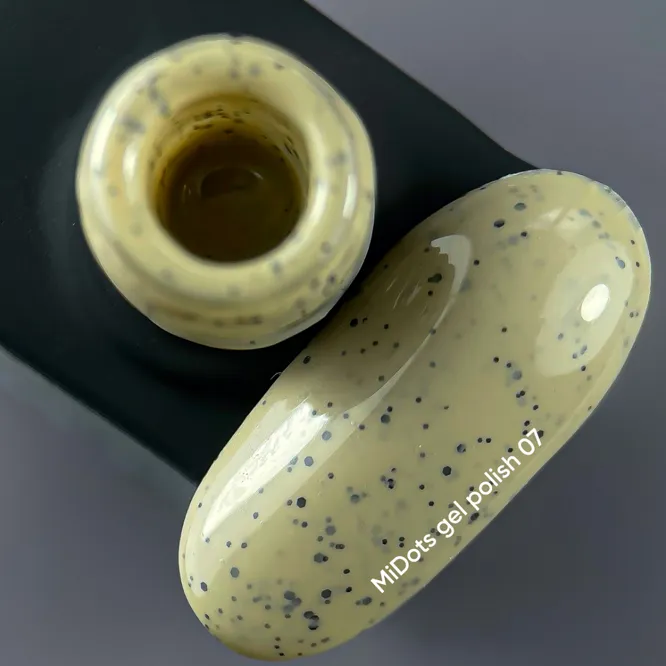 Гель-лак з крапочками, 10 мл №07 MiDots Gel Polish NAILSOFTHEDAY 