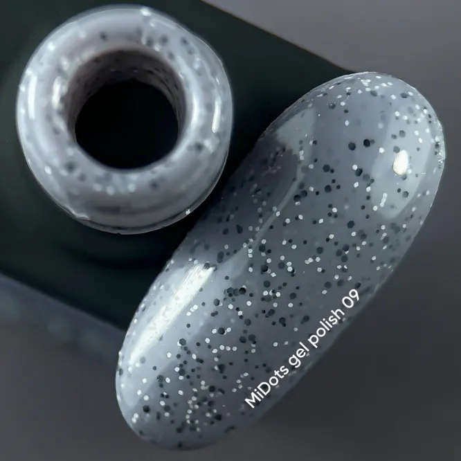Гель-лак з крапочками, 10 мл №09 MiDots Gel Polish NAILSOFTHEDAY 