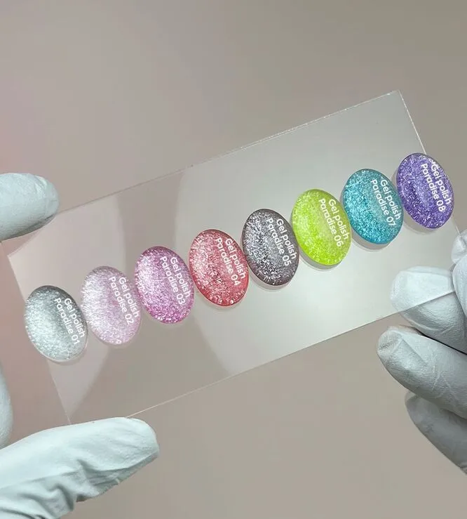 Гель-лак з яскравими блискітками, 10 мл №04 PARADISE Gel polish NAILSOFTHEDAY