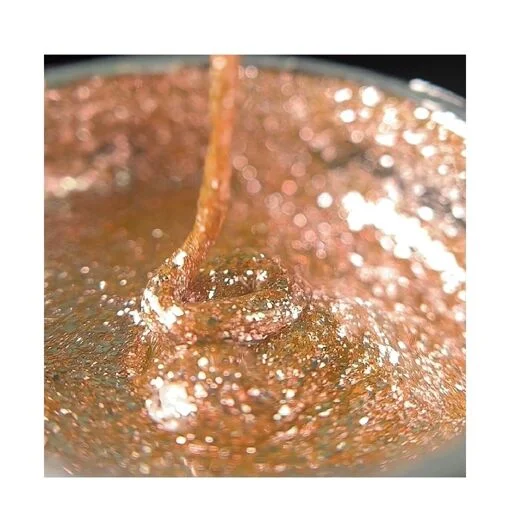 Гель-лак зі щільною металевою поталью для нігтів, 12 мл №03 Platinum gel – gel polish NAILSOFTHENIGHT 