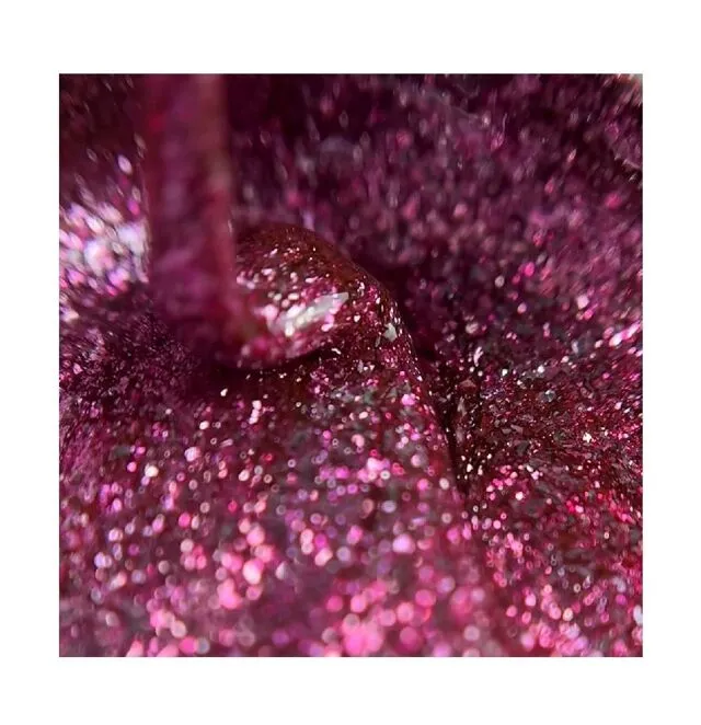 Гель-лак зі щільною металевою поталью для нігтів, 12 мл №04 Platinum gel – gel polish NAILSOFTHENIGHT 