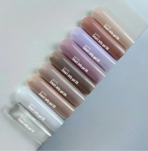 Гель-желе для нарощування нігтів, 15 мл №02 Колір: Білий Smart Jelly Gel NAILSOFTHEDAY