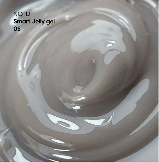 Гель-желе для нарощування нігтів, 15 мл №05 Колір: Світло-коричневий Smart Jelly Gel NAILSOFTHEDAY