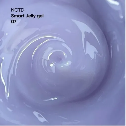 Гель-желе для нарощування нігтів, 15 мл №07 Колір: Ніжно-ліловий Smart Jelly Gel NAILSOFTHEDAY