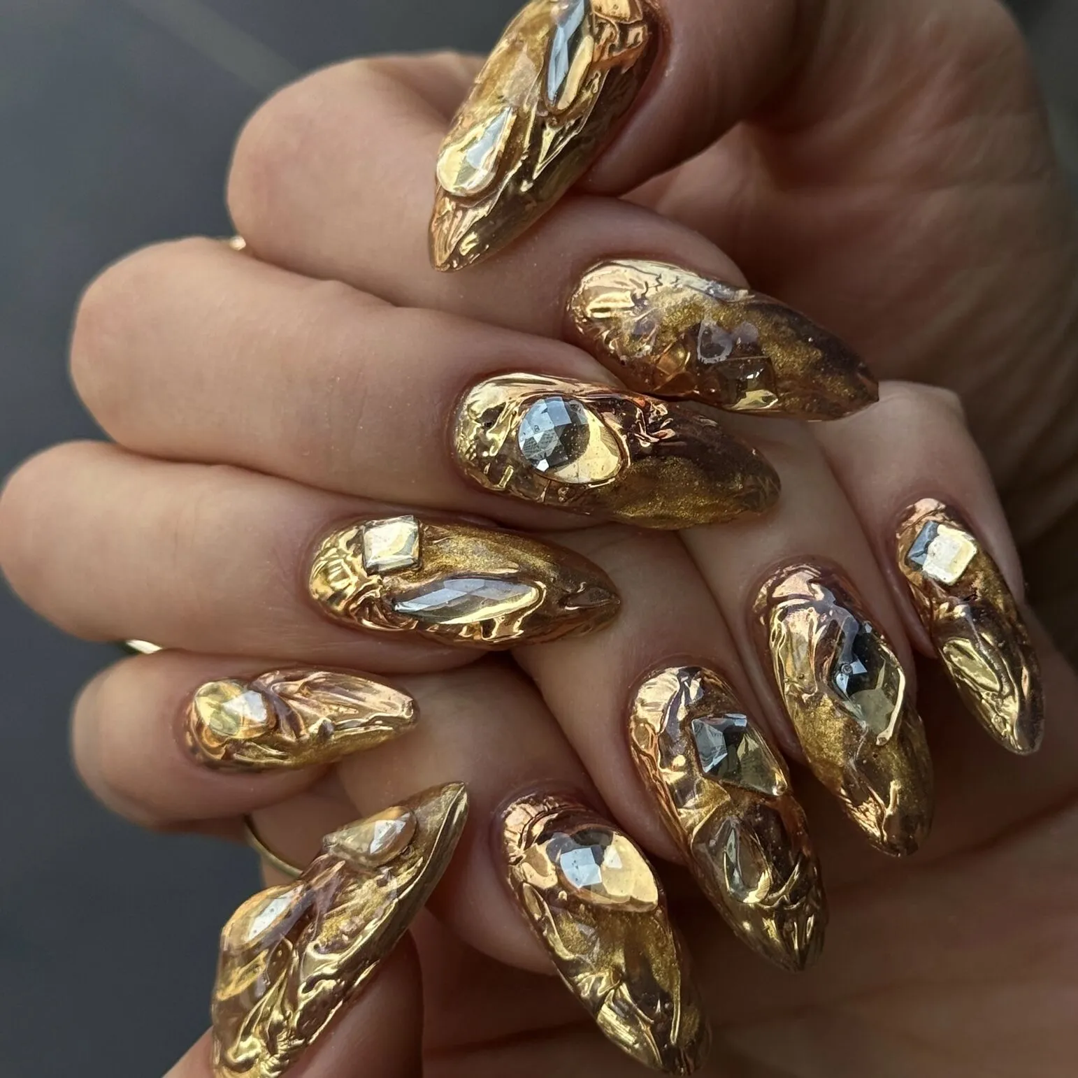 Металева хромована втирка, 0,5 г №01 Metallic Powder ADORE