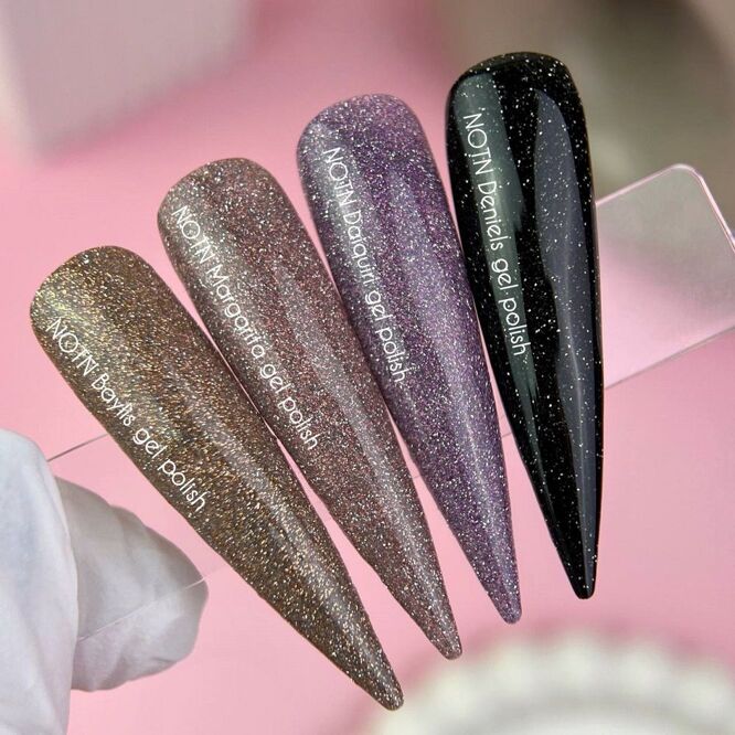 Гель-лак світловідбиваючий, 10 мл BAYLIS Night Gel Polish NAILSOFTHEDAY 