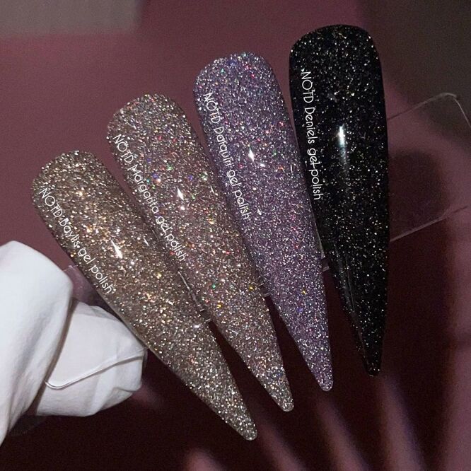 Гель-лак світловідбиваючий, 10 мл BAYLIS Night Gel Polish NAILSOFTHEDAY 